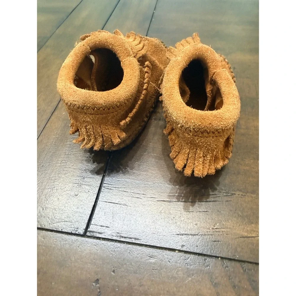 Minnetonka suede fringe